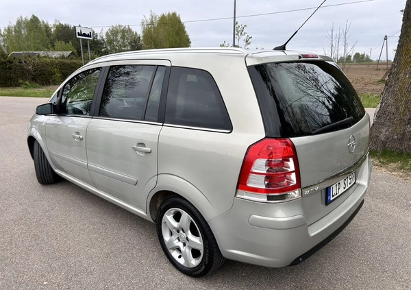 Opel Zafira cena 18900 przebieg: 234000, rok produkcji 2008 z Bystrzyca Kłodzka małe 497